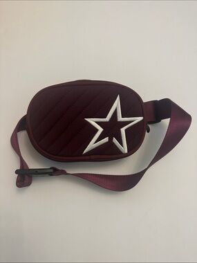 Perfect Moment Star Belt Bag / Bum Bag with White Star Accent